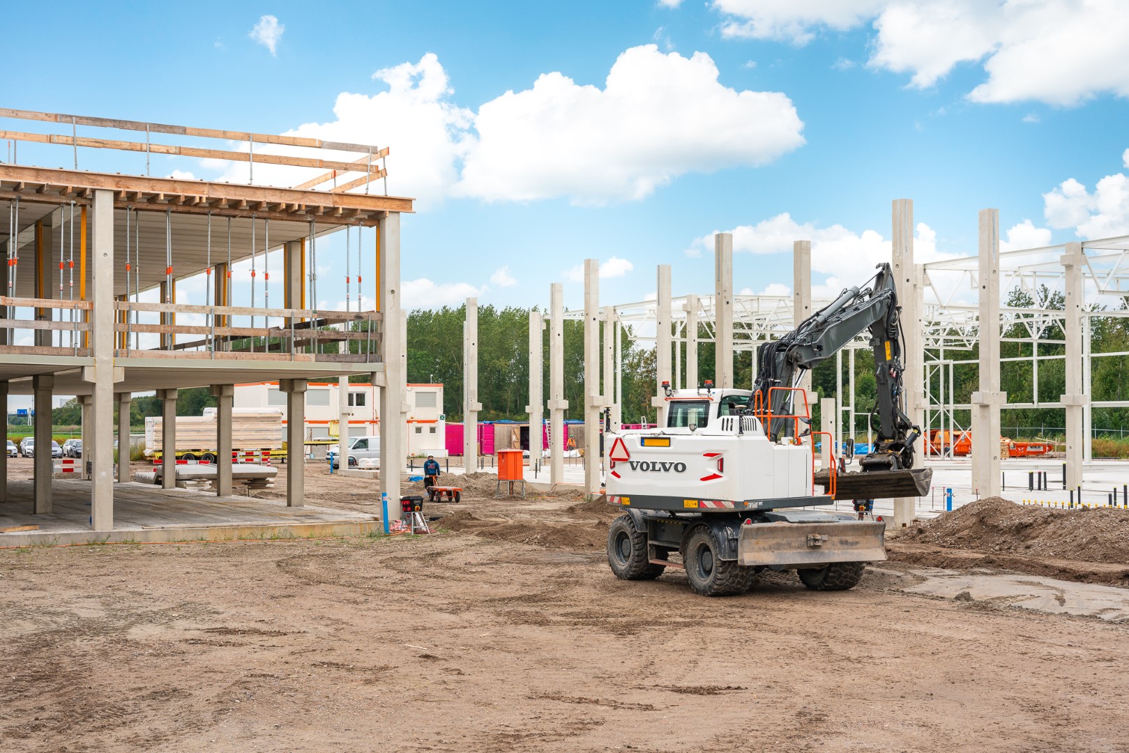 Bouw vastgoed grijper